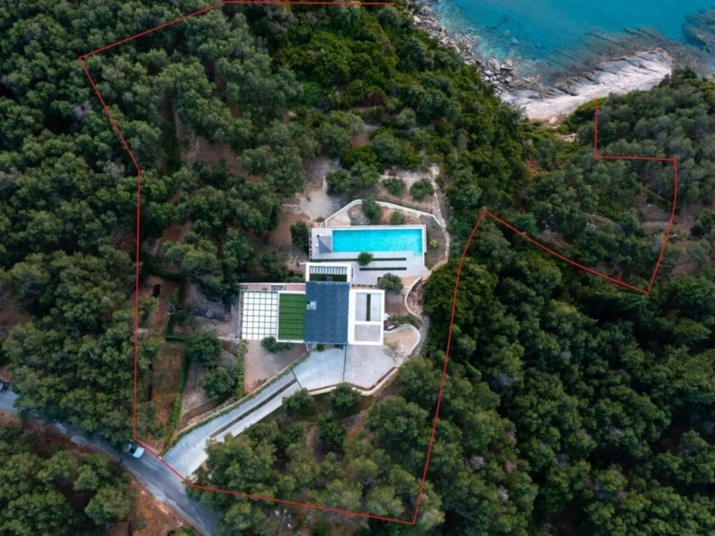 2 - vente propriété vue mer corfu îles ioniennes grèce