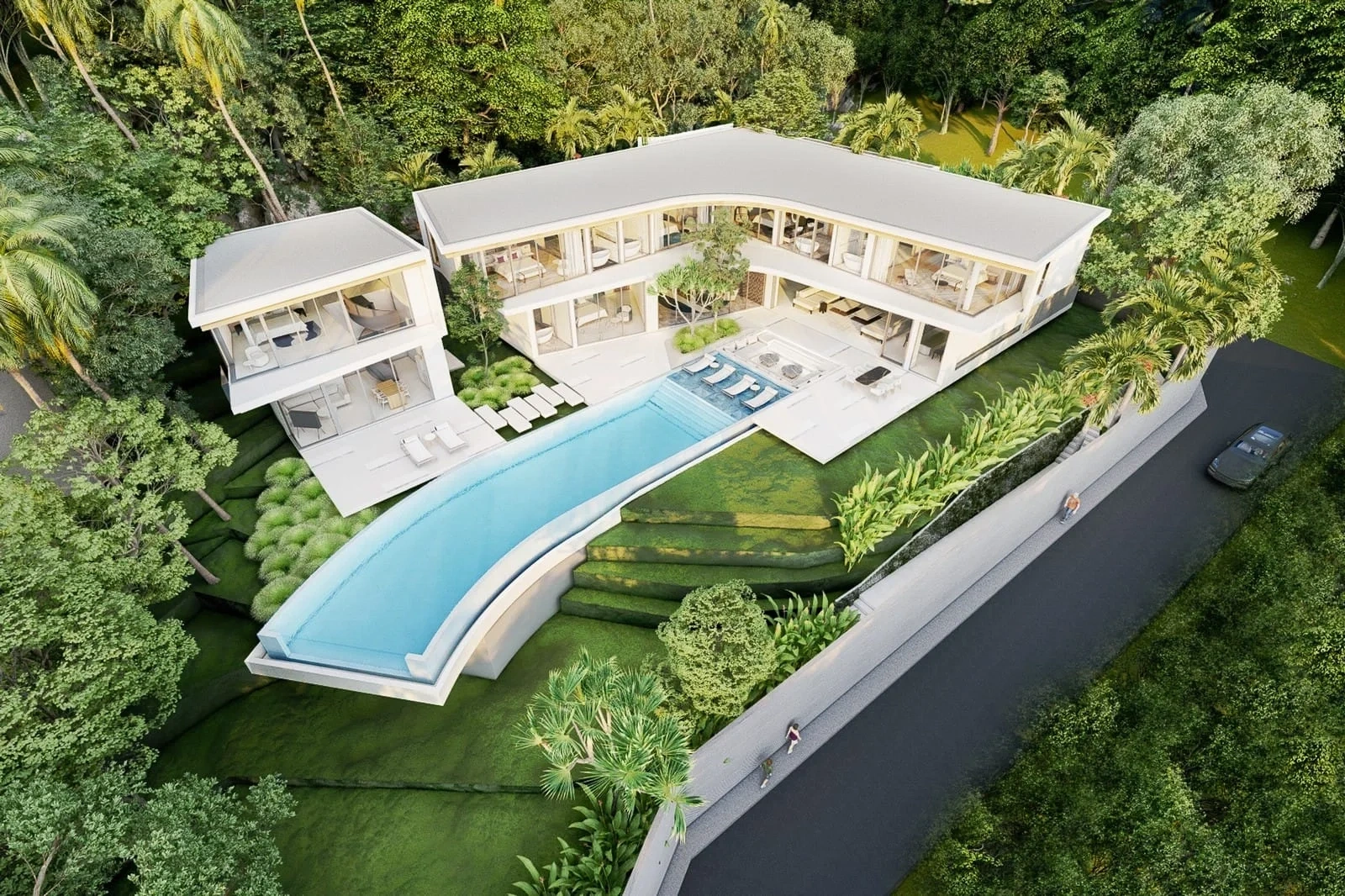 1 - venda casa vista de mar muang phuket phuket tailândia