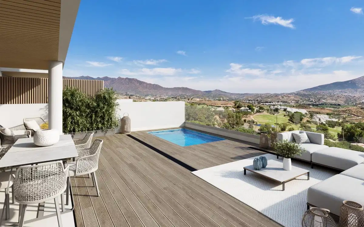 1 - продажа квартира вид моря mijas андалусия испания