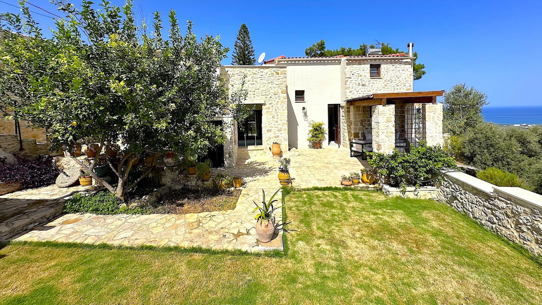 2 - vendita casa vista mare réthymnon creta grecia