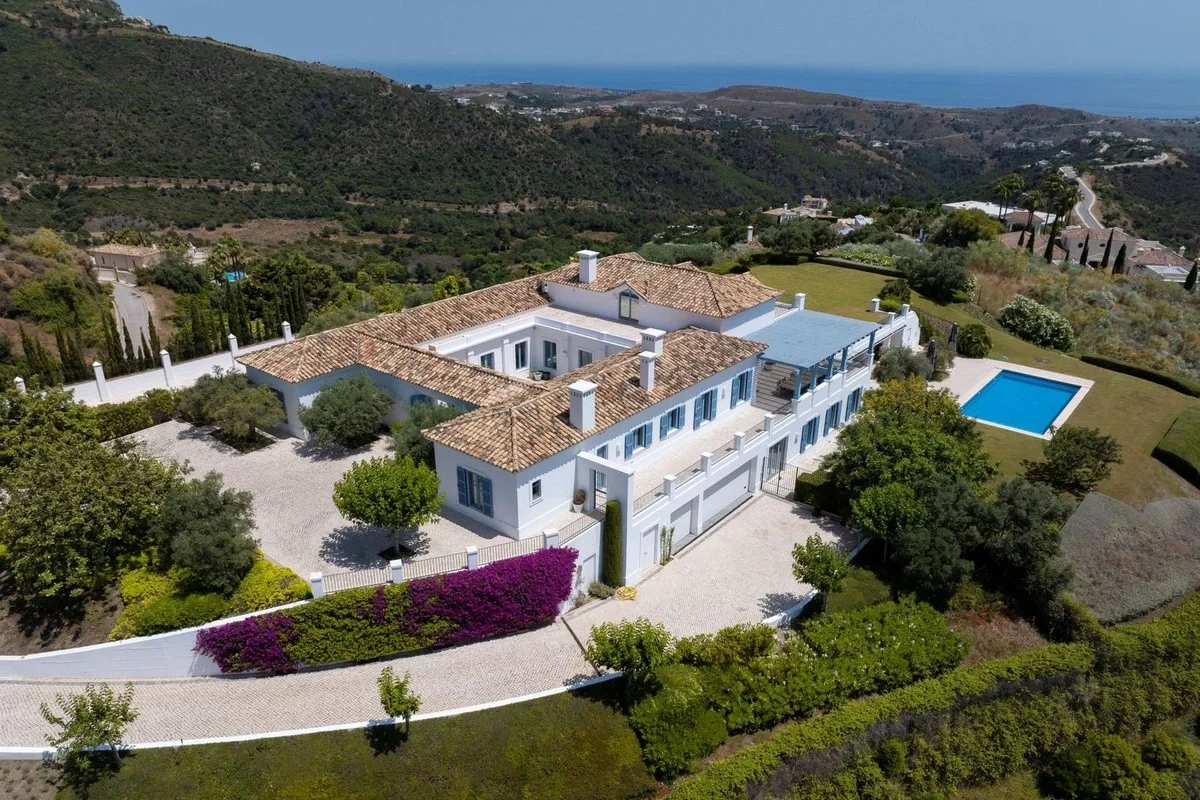 1 - vente maison vue mer benahavis - costa del sol andalousie espagne