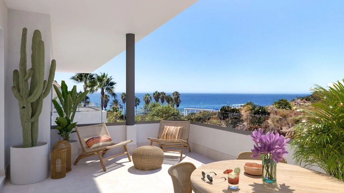 1 - vente appartement vue mer la cala de mijas andalousie espagne