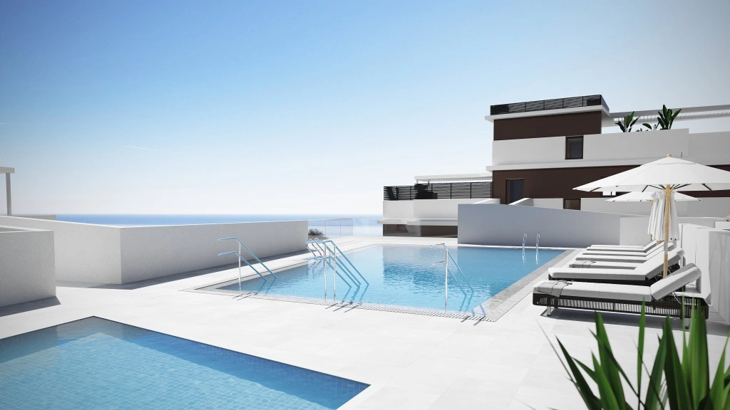 2 - venta apartamento vista al mar rincon de la victoria andalucía españa
