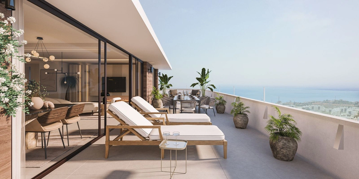 1 - verkoop appartement uitzicht op zee benalmadena - costa del sol andalusië spanje