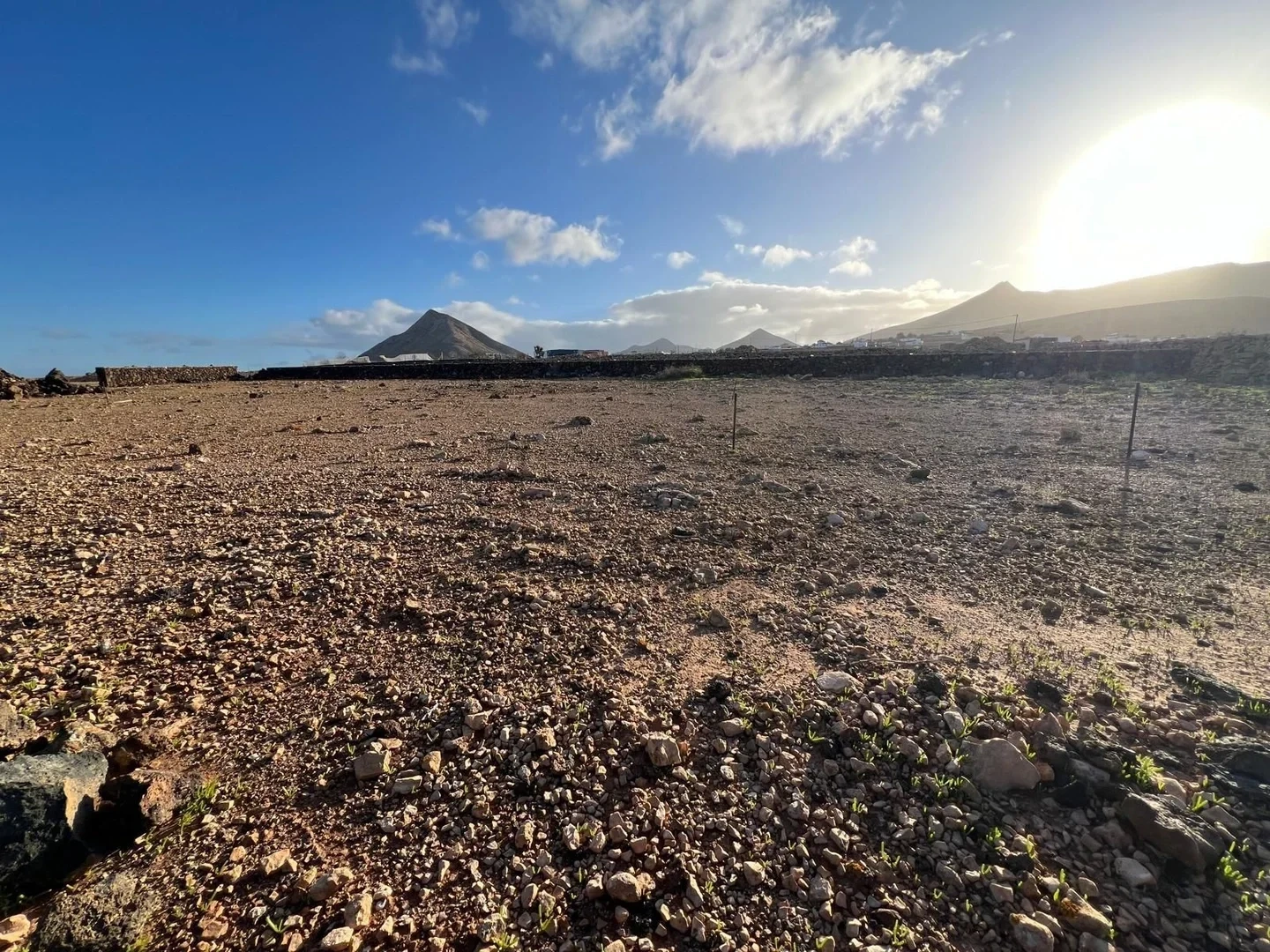2 - vente terrain vue mer tindaya fuerteventura - canaries espagne