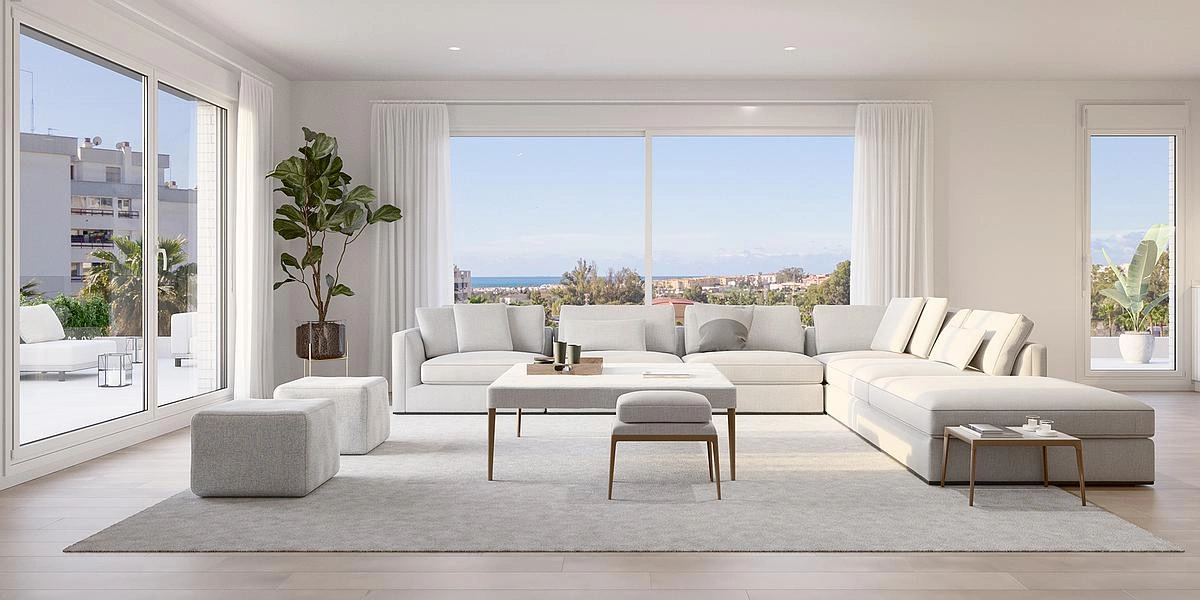 1 - продажа квартира вид моря marbella - costa del sol андалусия испания