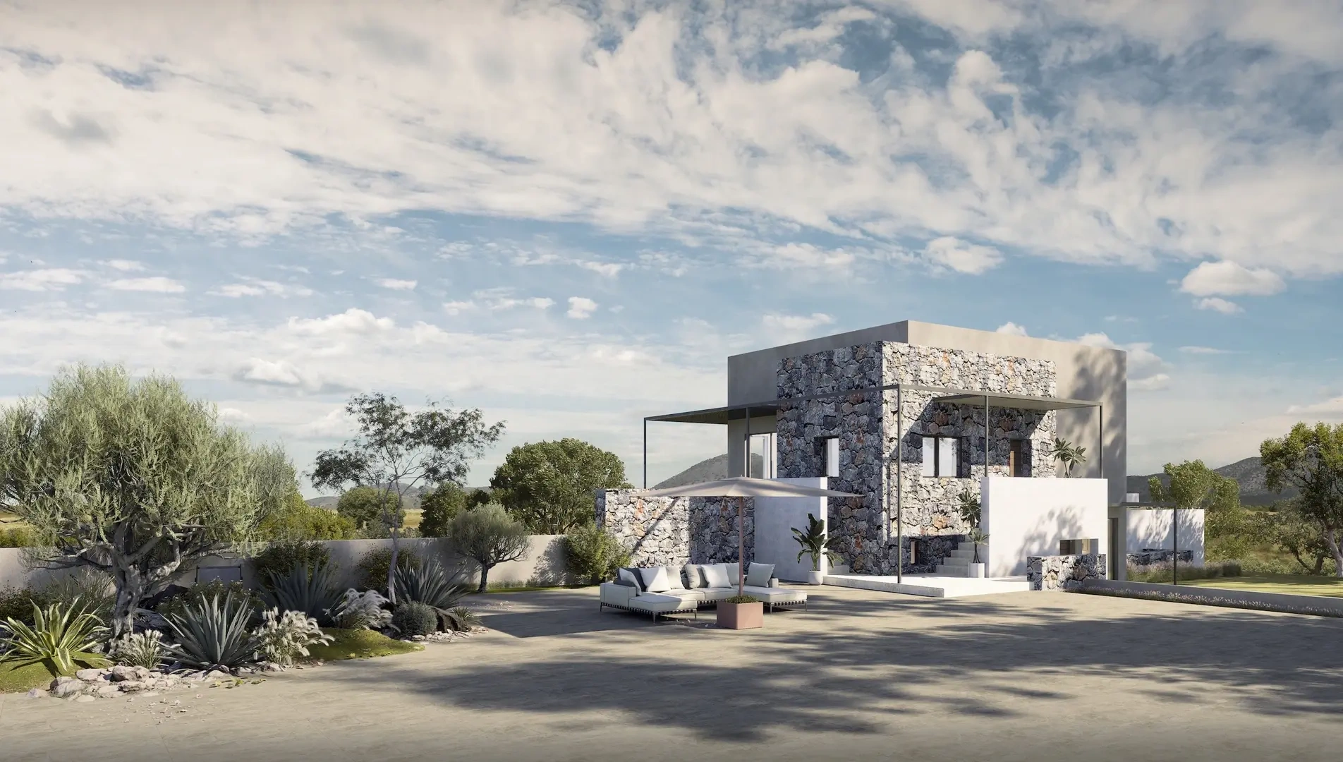 2 - venda villa vista de mar vounária peloponeso grécia