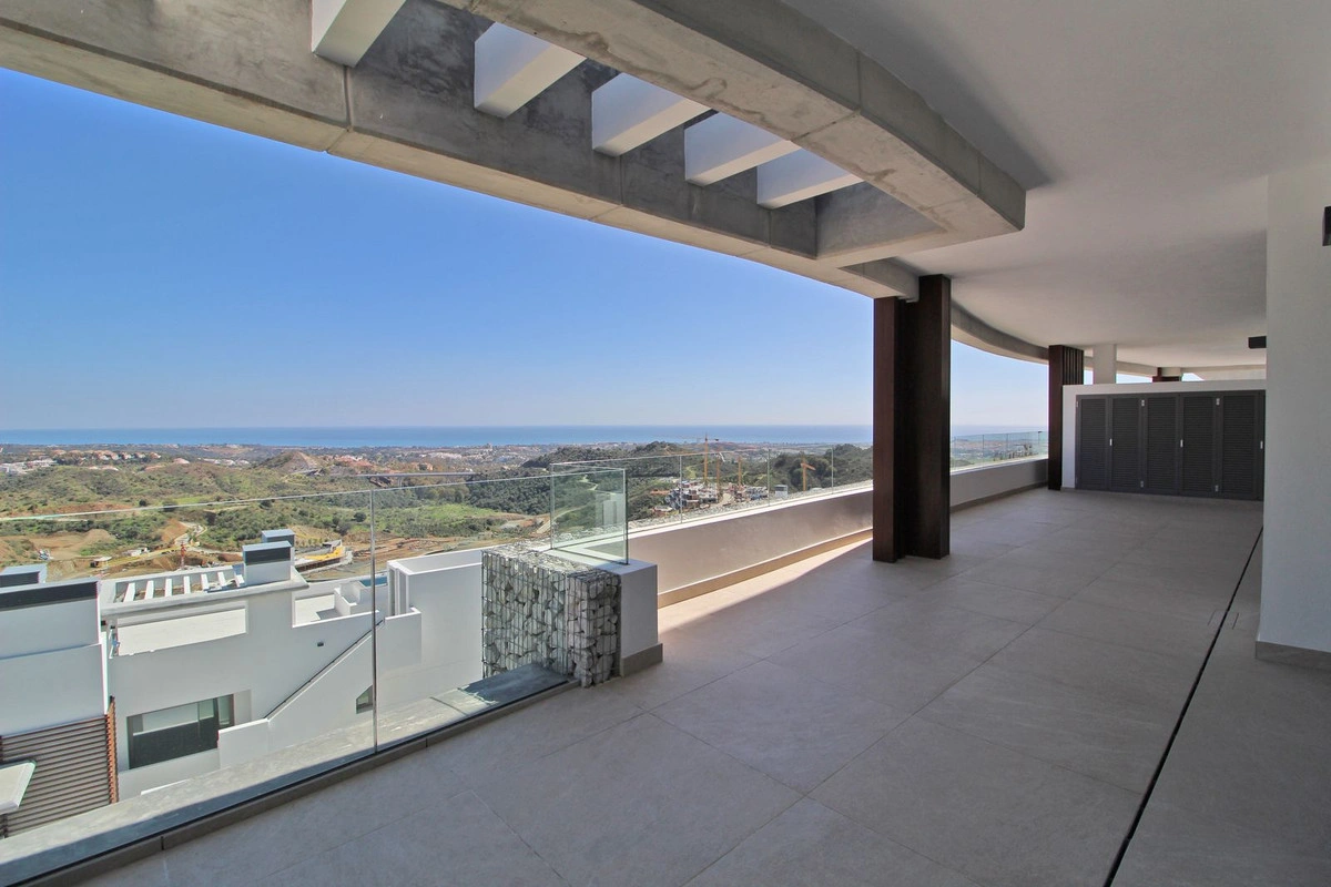 1 - verkoop appartement uitzicht op zee benahavis - costa del sol andalusië spanje