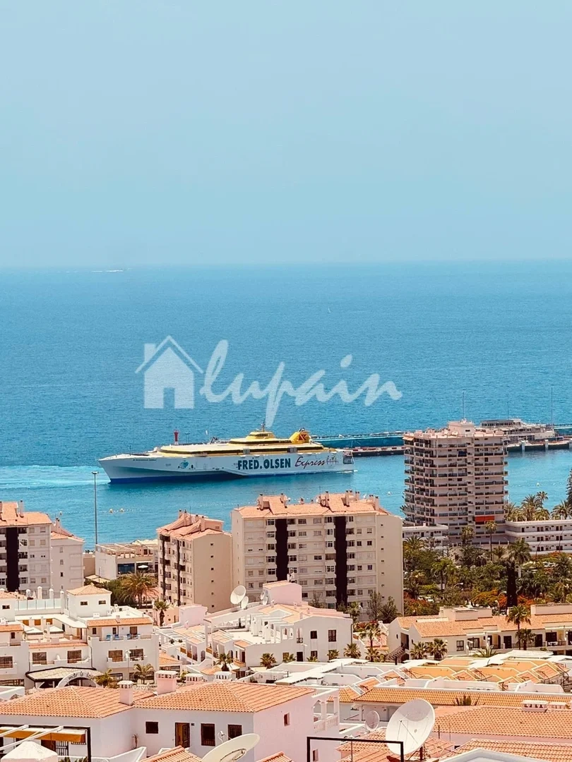 1 - vente appartement vue mer los cristianos ténérife - canaries espagne