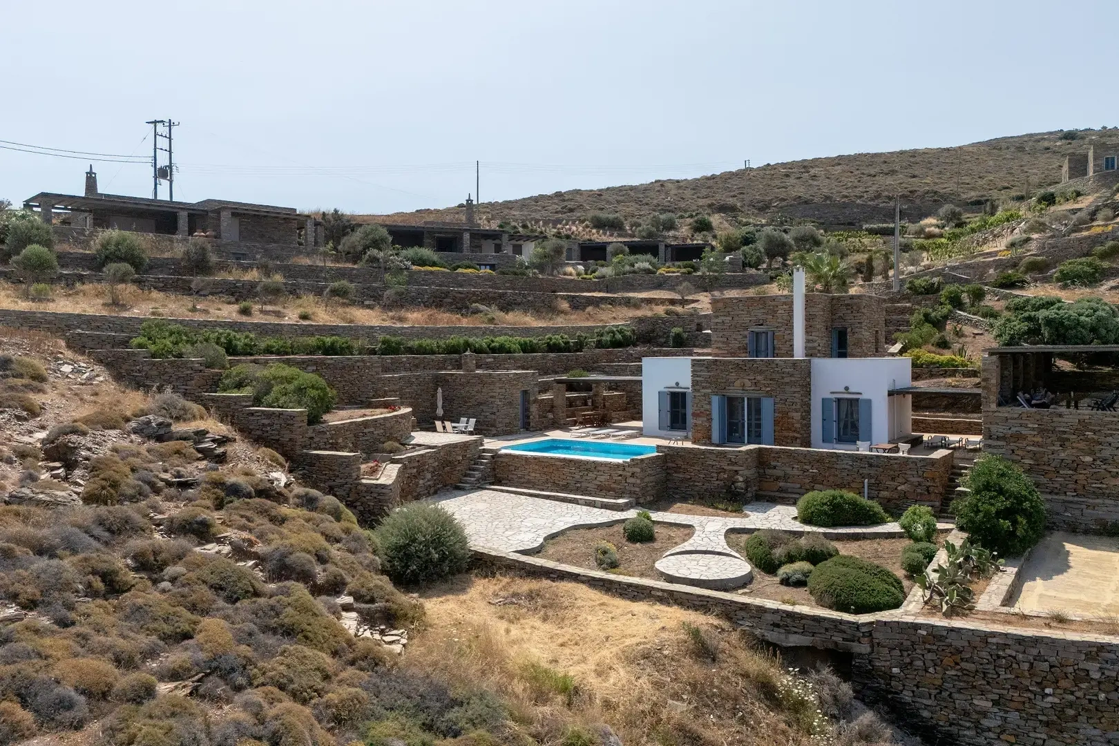 1 - vente maison vue mer kéa - cyclades egée méridionale grèce