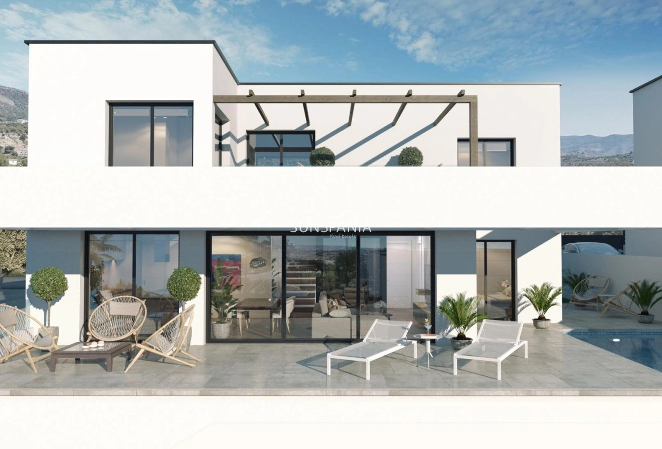 1 - vente maison vue mer finestrat - costa blanca communauté valencienne espagne