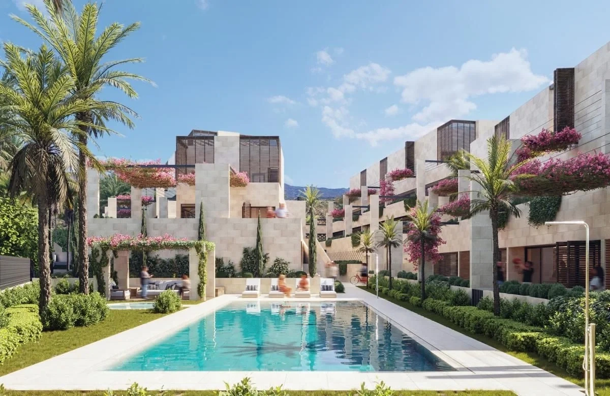 1 - venda apartamento a praia ao pé estepona - costa del sol andaluzia espanha