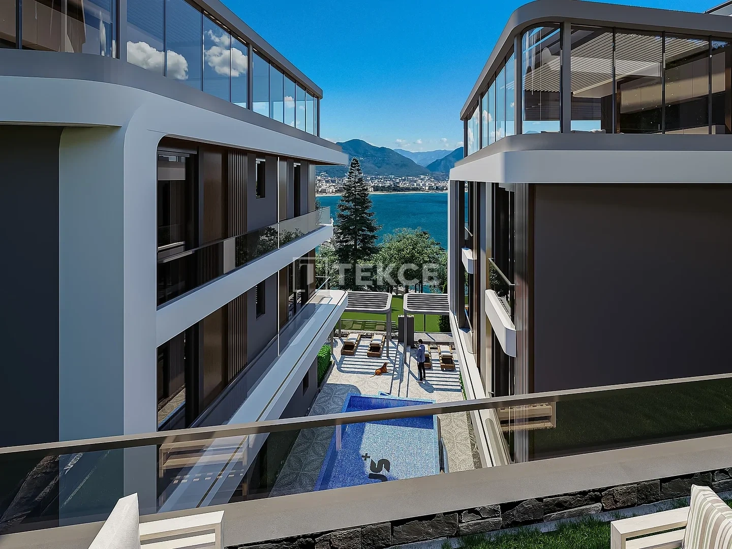 1 - sea view apartment for sale in alanya antalya turkey