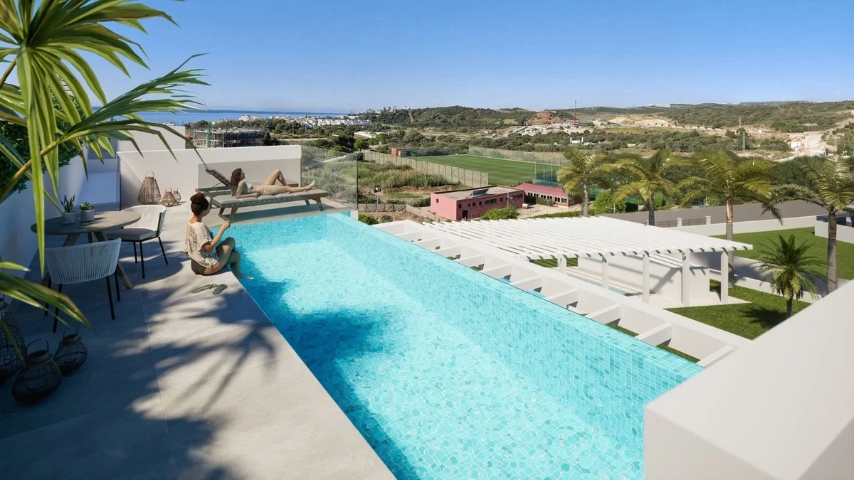 1 - vente appartement vue mer estepona - costa del sol andalousie espagne