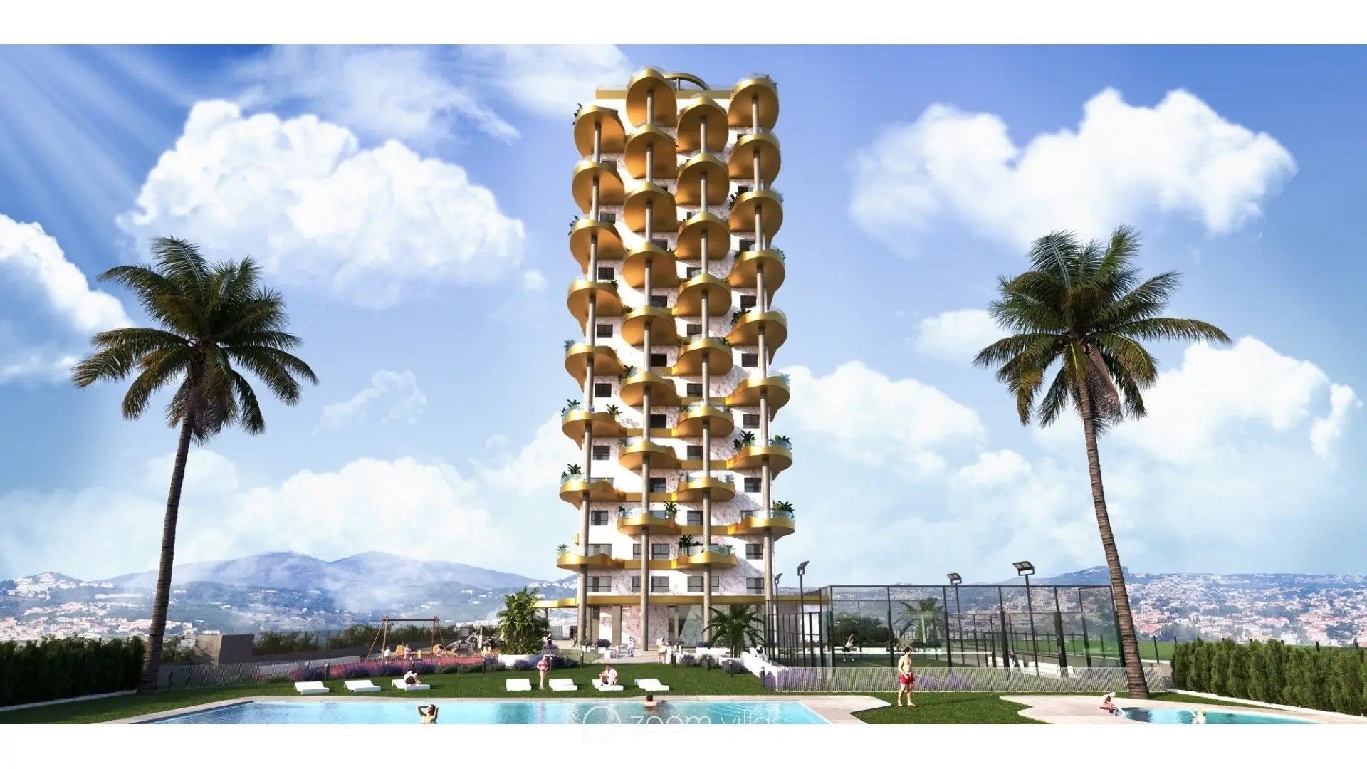 2 - venda apartamento vista de mar calpe - costa blanca comunidade valenciana espanha