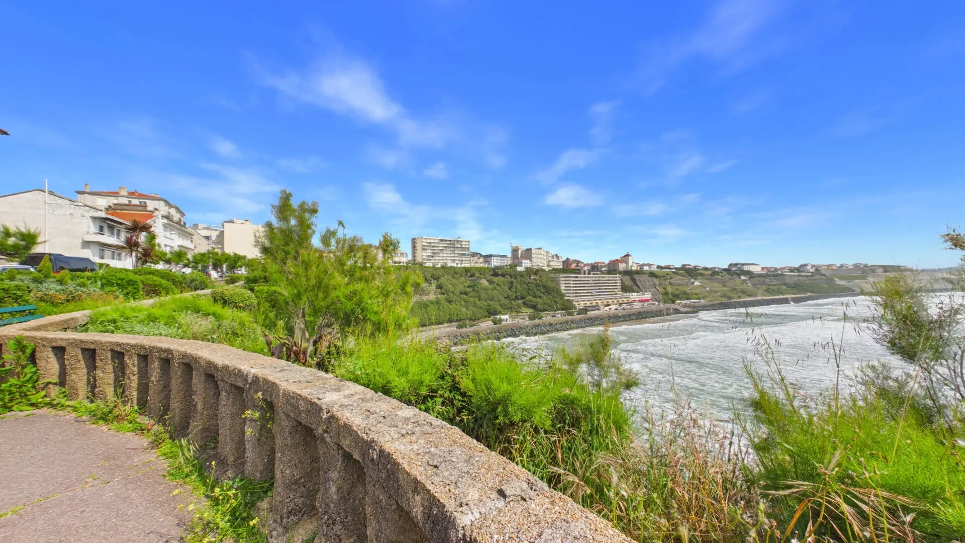 1 - sea view apartment for sale in biarritz - côte basque pyrénées-atlantiques - côte basque france
