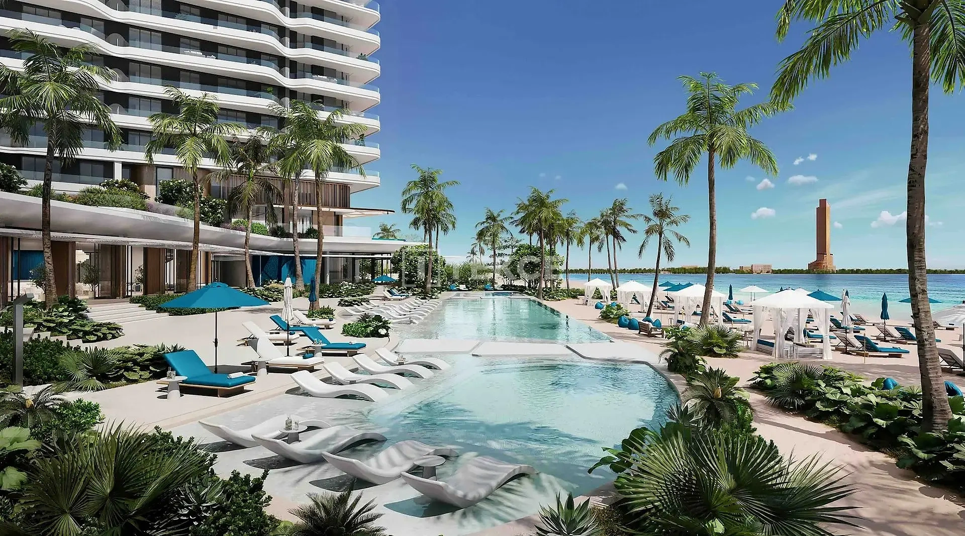 2 - vente appartement pieds dans l'eau al marjan island ras al-khaimah émirats arabes unis