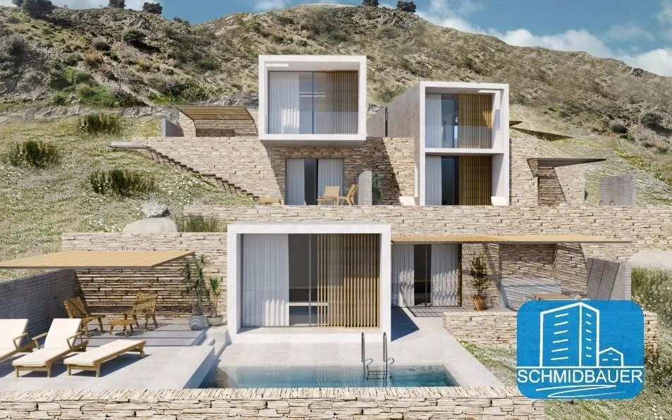 1 - vente maison vue mer agia galini crète grèce