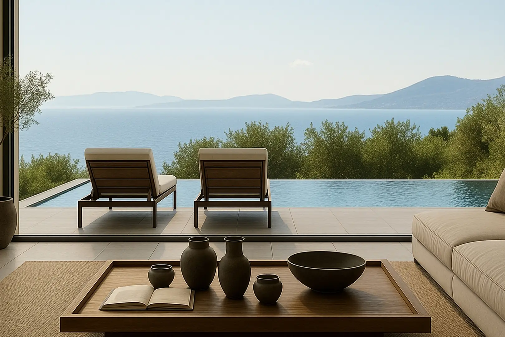 1 - verkauf haus meerblick corfu ionische inseln griechenland