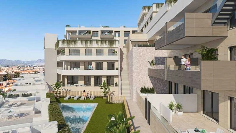 2 - venta apartamento a pie de playa aguilas región de murcia españa