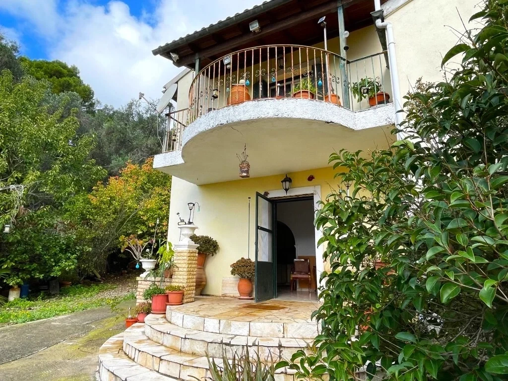 1 - vente maison plage à pied corfu îles ioniennes grèce