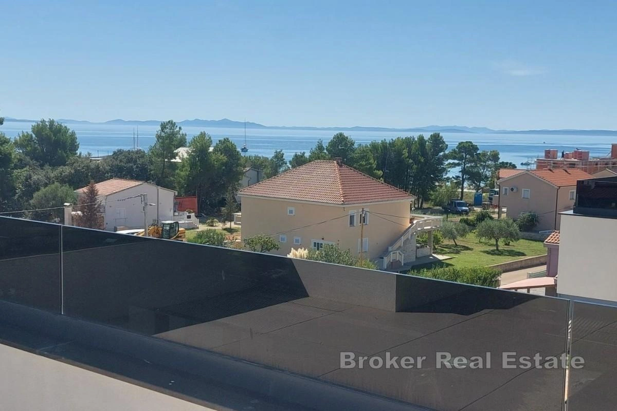 2 - продажа квартира вид моря vir задарская хорватия