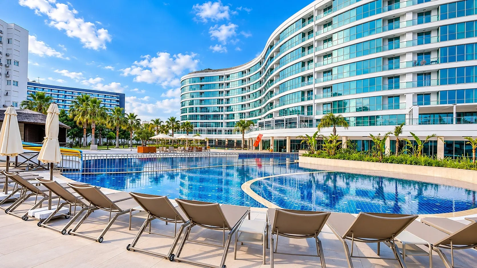 1 - vente appartement plage à pied aksu antalya turquie