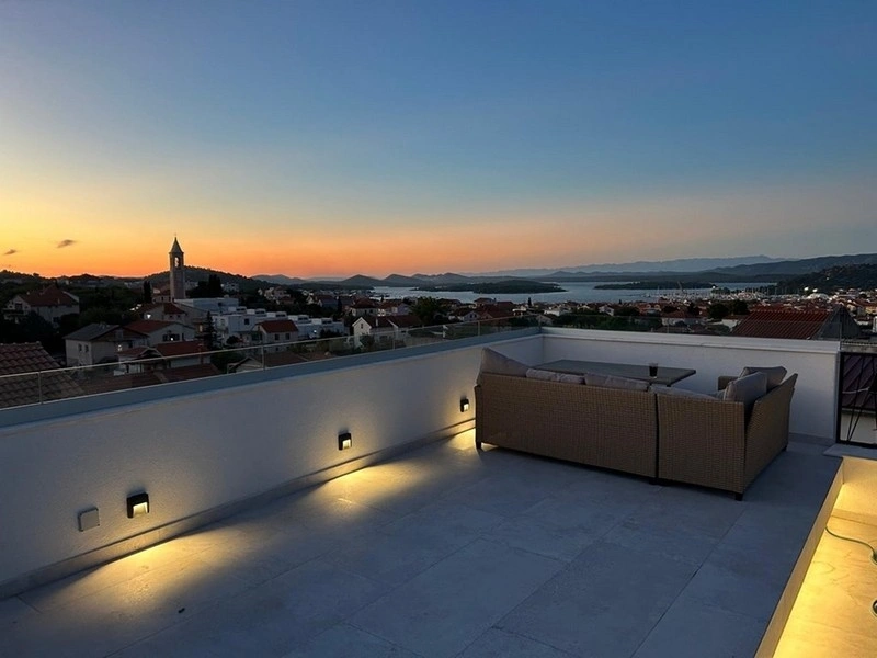 1 - vendita casa vista mare murter sebenico e tenin croazia