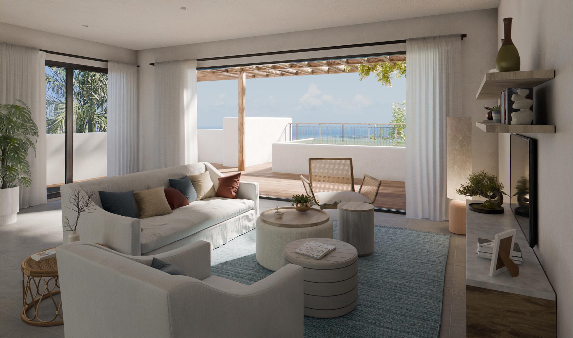 1 - venta apartamento a pie de playa trou aux biches pamplemousses mauricio