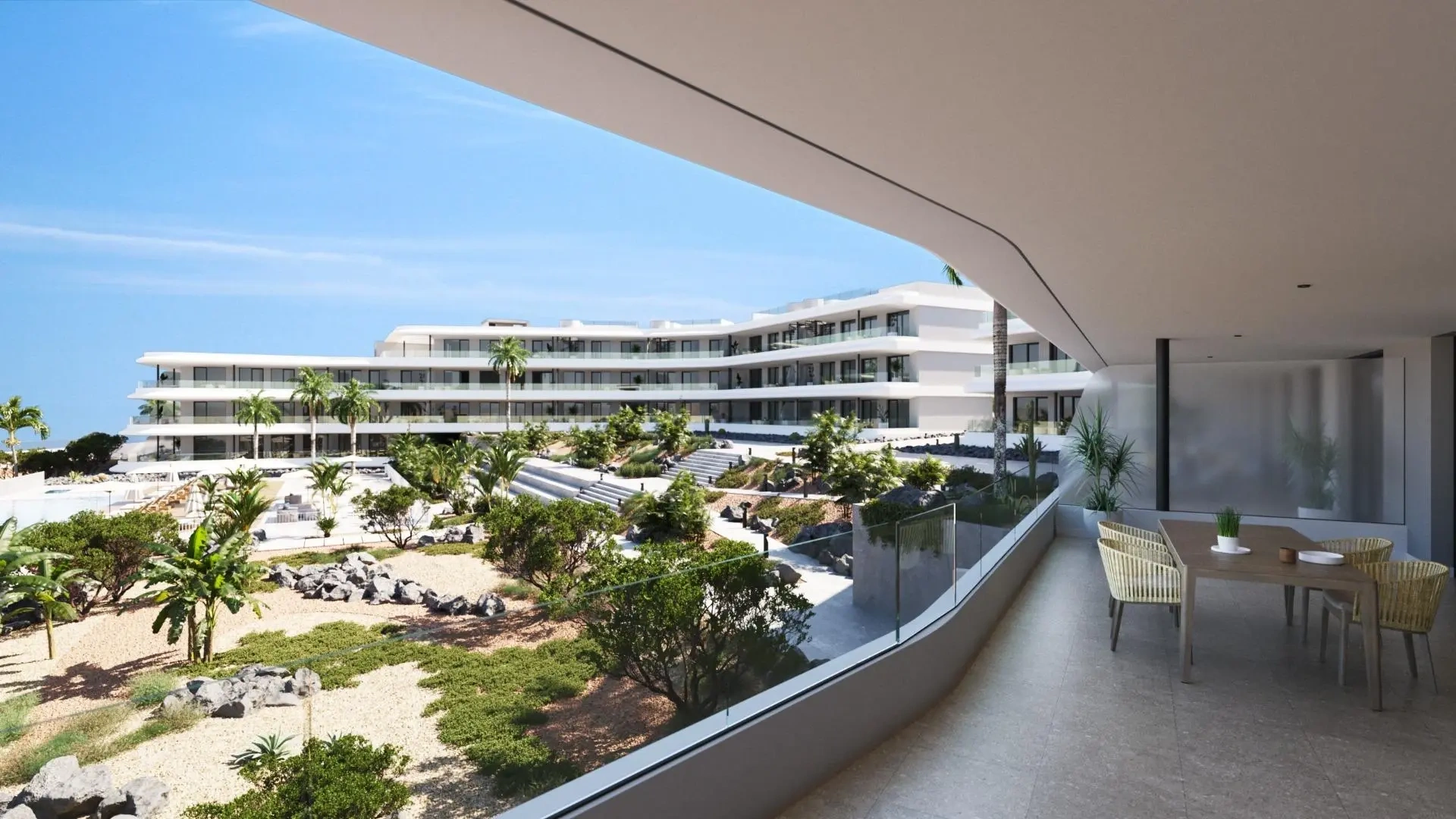 2 - vente appartement vue mer adeje ténérife - canaries espagne