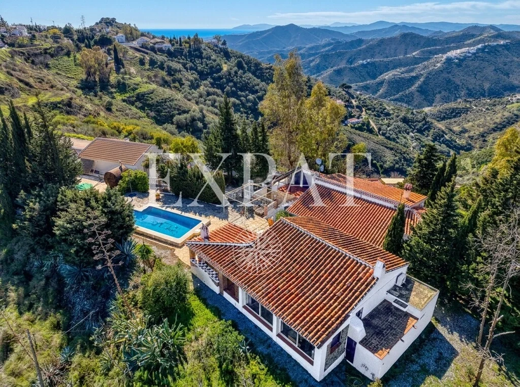 1 - sea view house for sale in competa andalusia spain