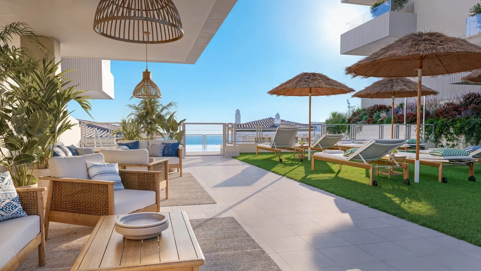 1 - venda apartamento vista de mar benalmadena - costa del sol andaluzia espanha