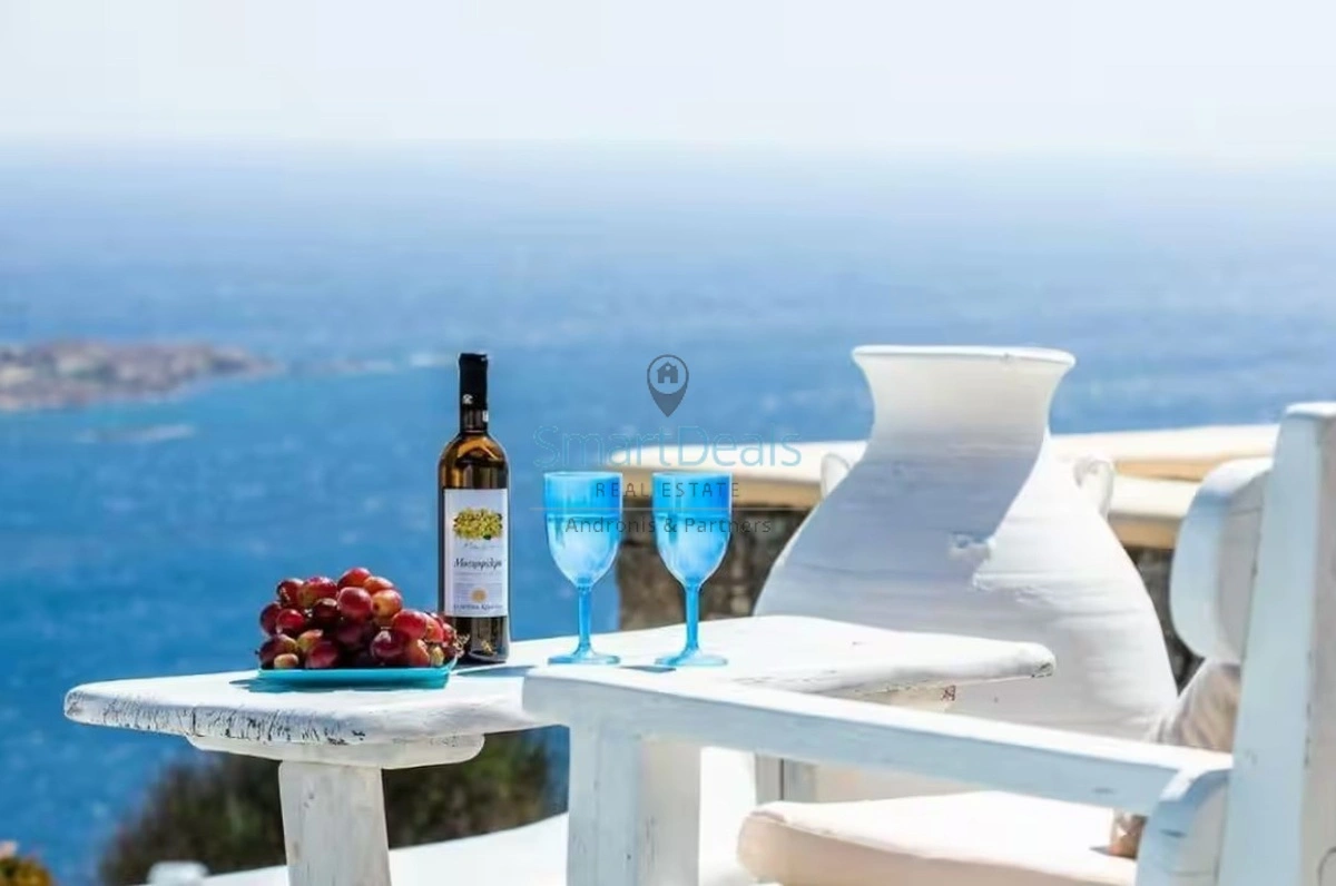 2 - vente maison vue mer psarrou egée méridionale grèce