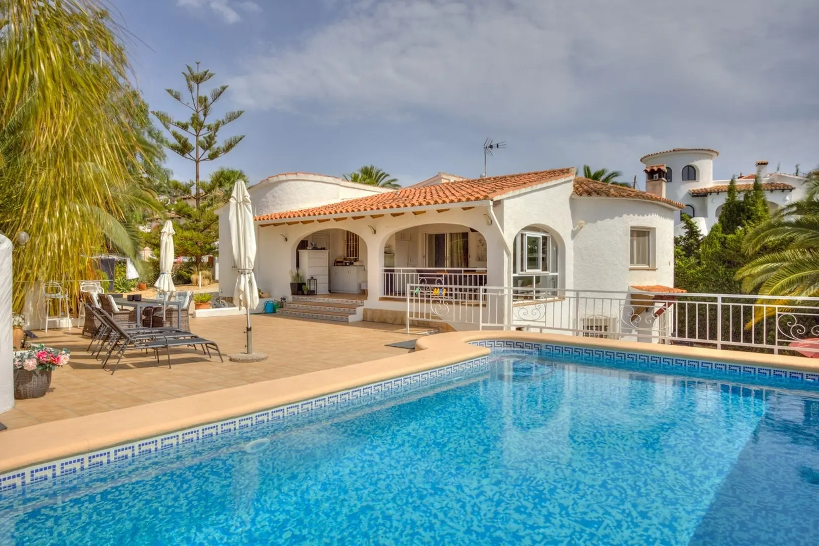 1 - venta villa vista al mar moraira - costa blanca comunidad valenciana españa