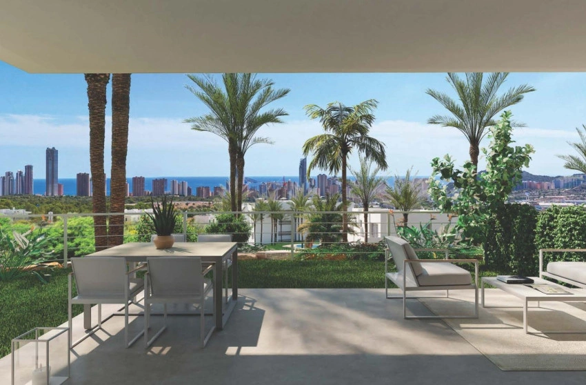 2 - verkoop appartement uitzicht op zee finestrat - costa blanca valencian community spanje