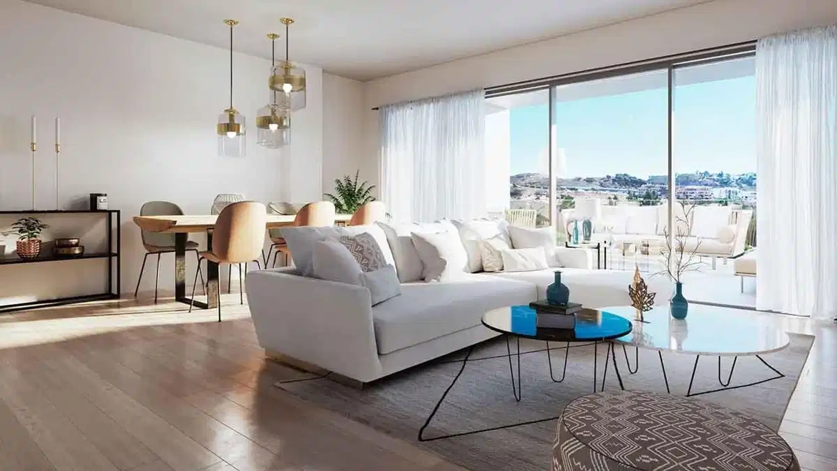 2 - продажа квартира вид моря mijas андалусия испания