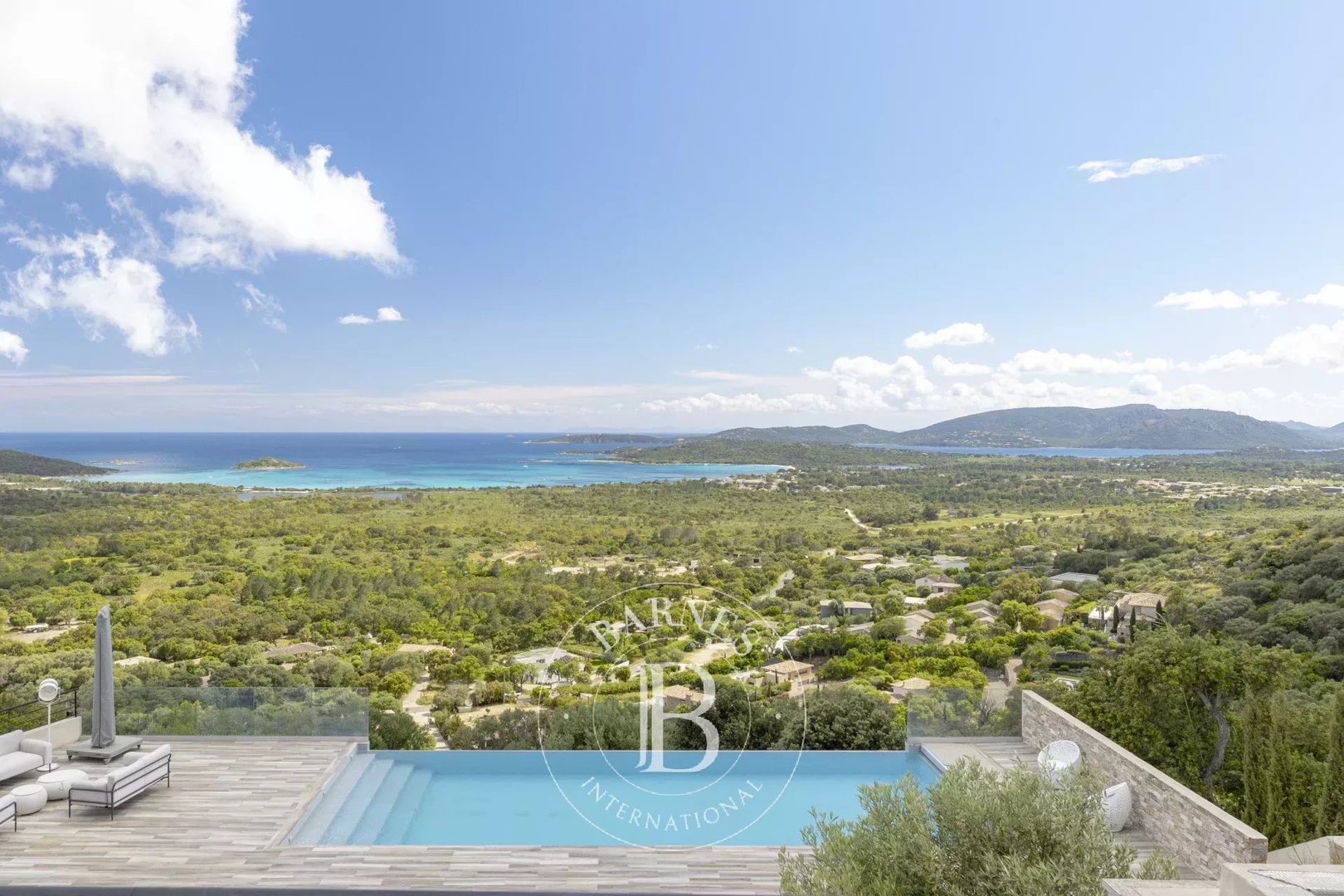 1 - sea view house for vacation rentals in porto-vecchio corsica (south) france