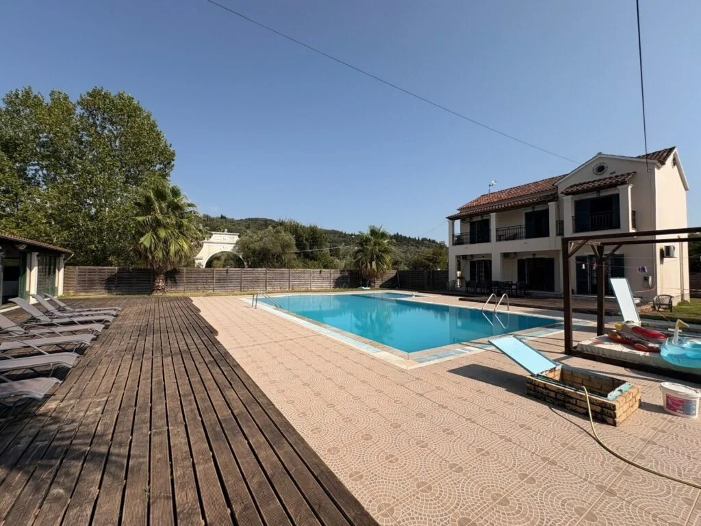 1 - vente propriété plage à pied corfu îles ioniennes grèce
