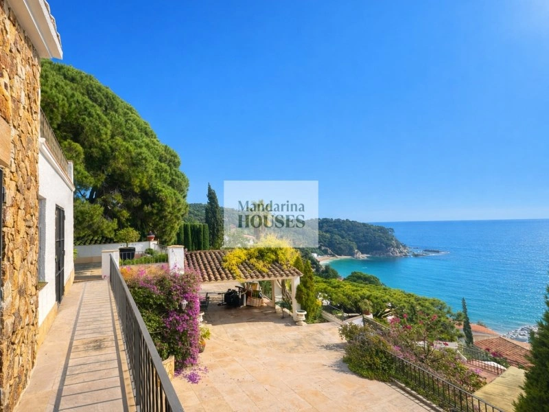 1 - sea view house for sale in canyelles catalonia spain