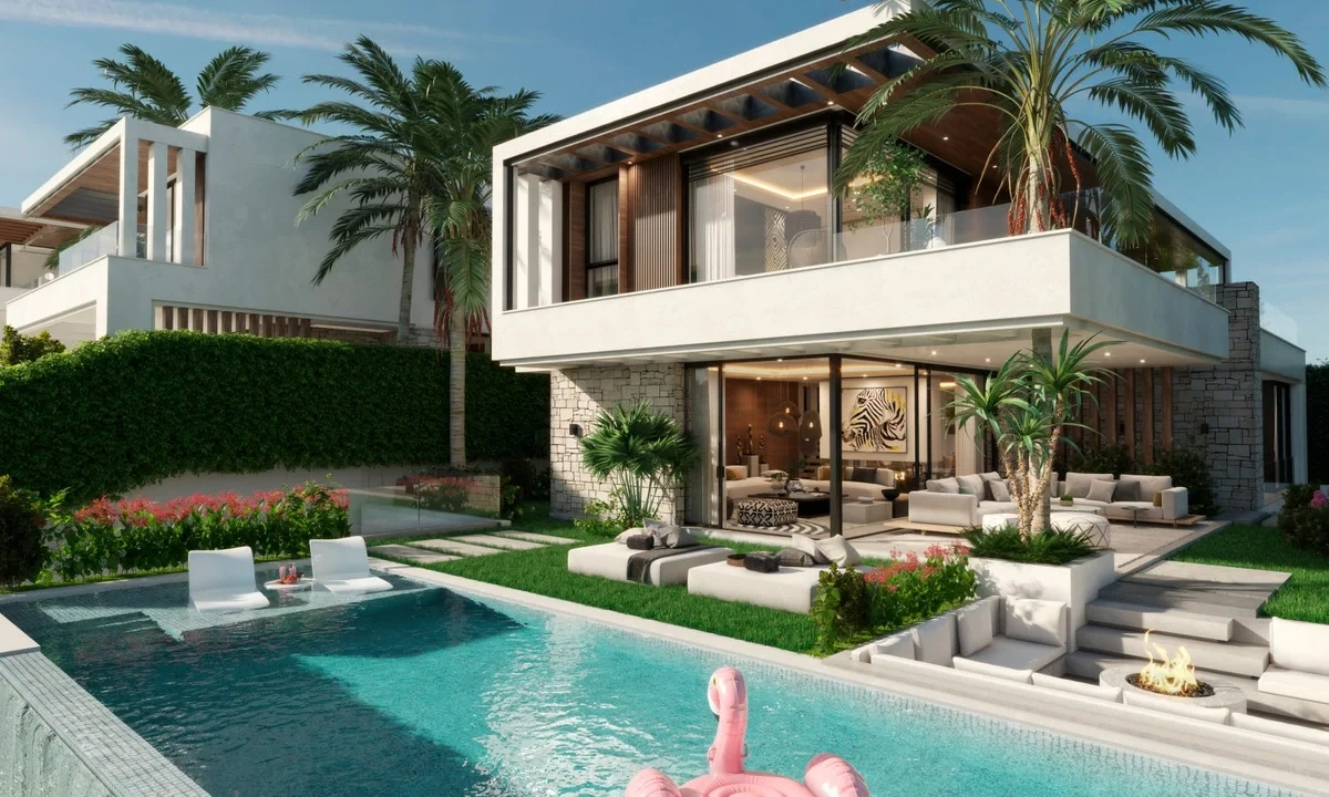 Casa vista al mar con terraza