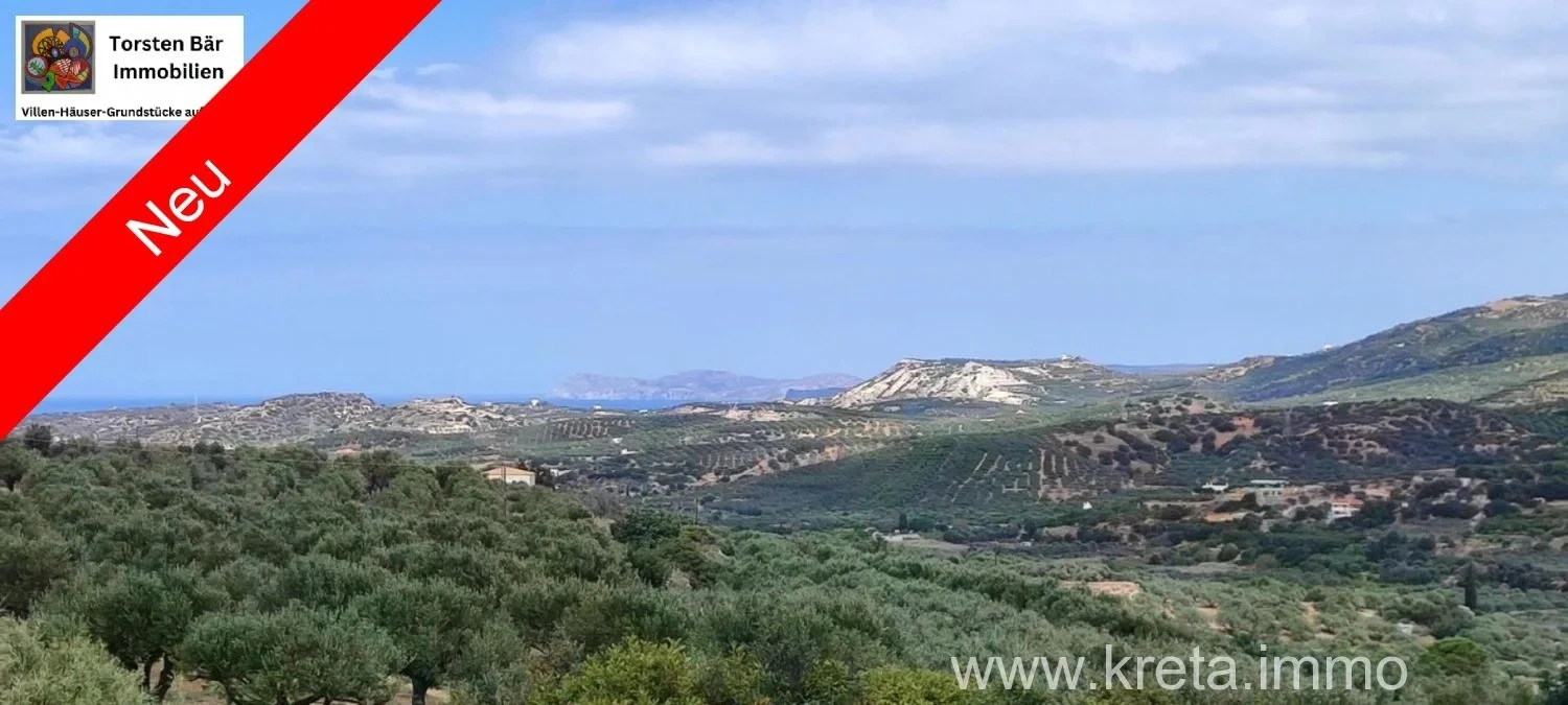 1 - venda terreno vista de mar piskokéfalon creta grécia