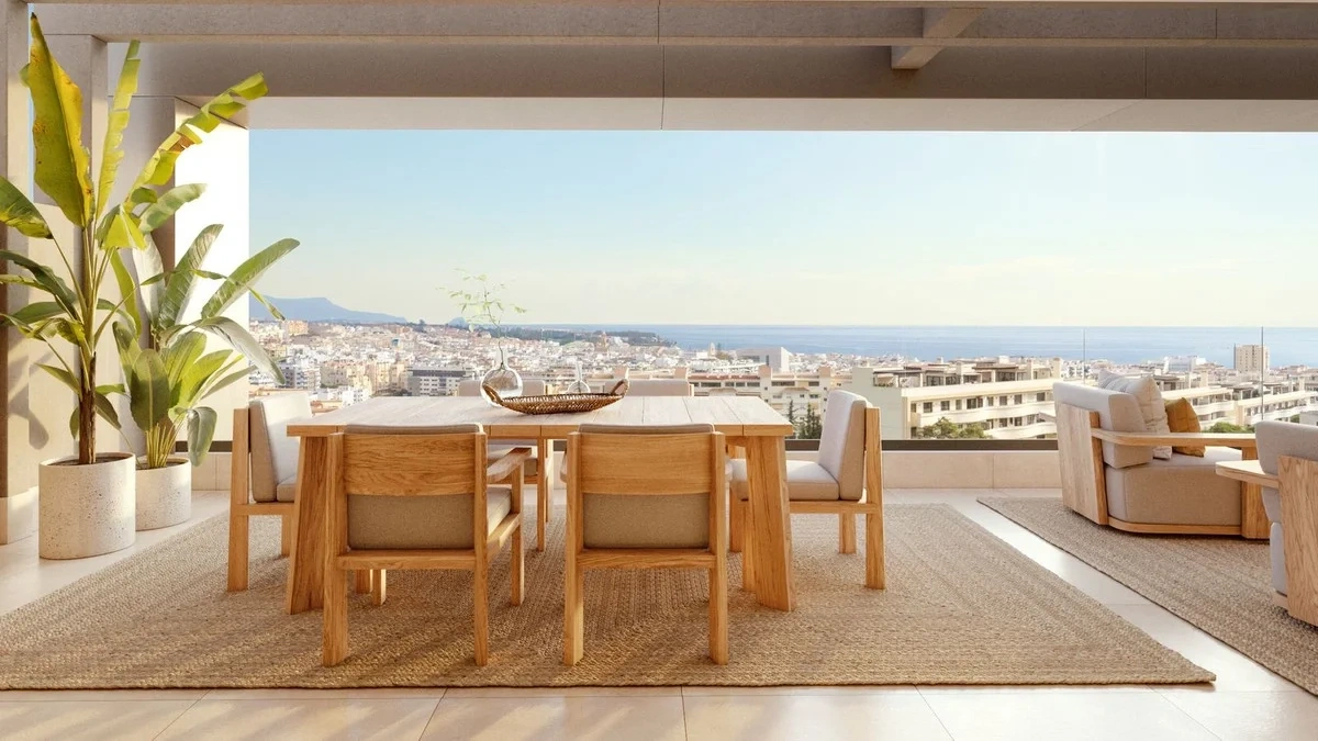 2 - verkoop appartement uitzicht op zee estepona - costa del sol andalusië spanje