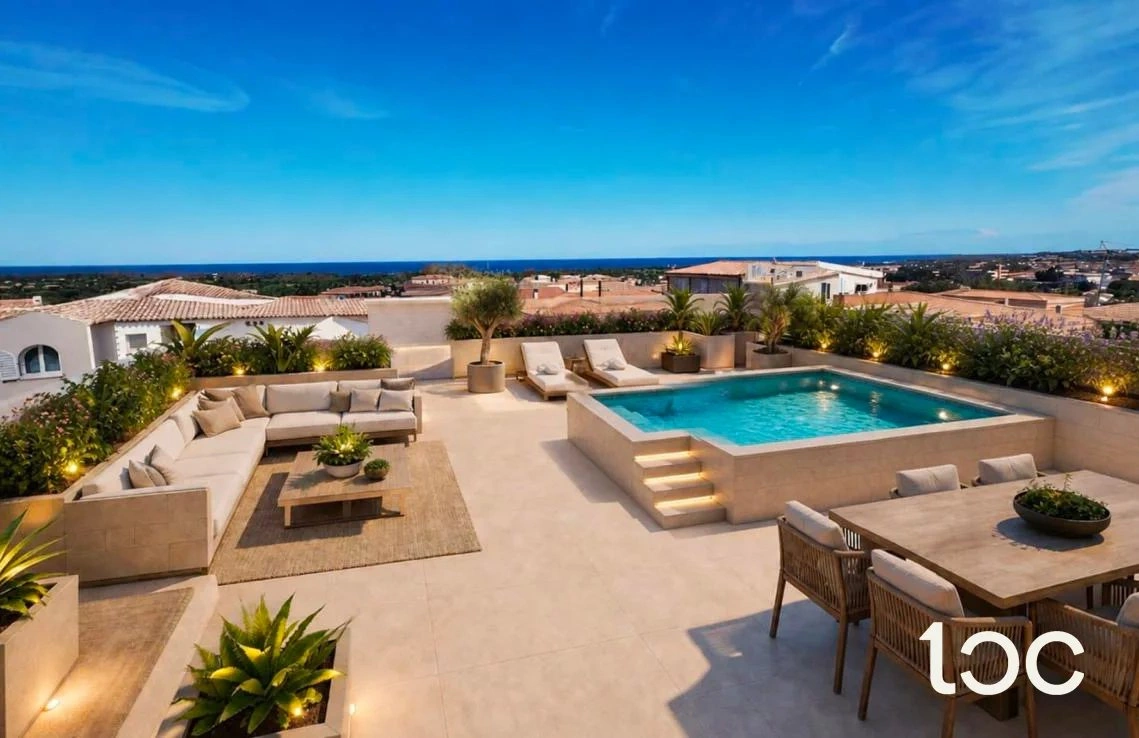 1 - vente appartement vue mer budoni sardaigne italie