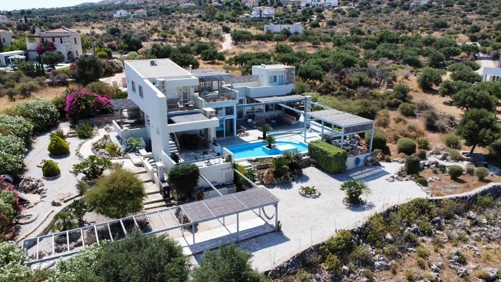 1 - sea view house for sale in kokkino chorio crete greece