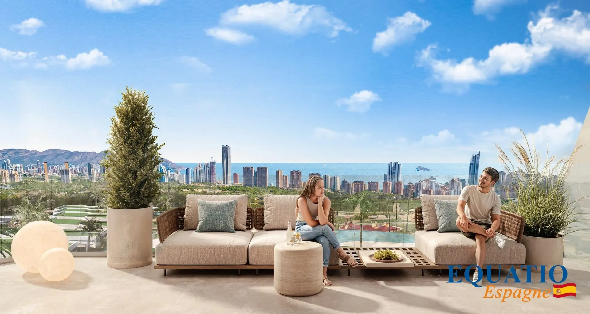 1 - verkauf wohnung meerblick finestrat - costa blanca valencia spanien