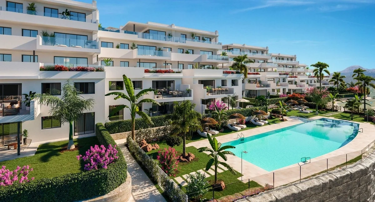1 - venda apartamento vista de mar casares - costa del sol andaluzia espanha