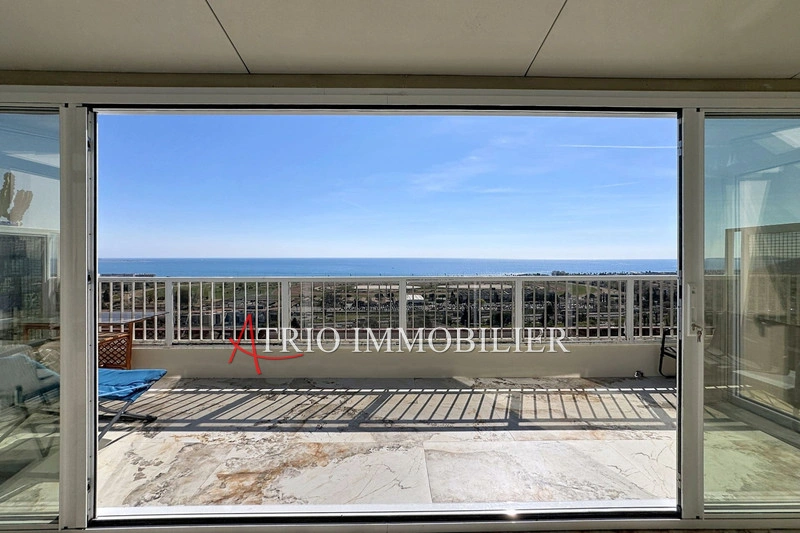 1 - vente appartement vue mer cagnes-sur-mer alpes-maritimes france