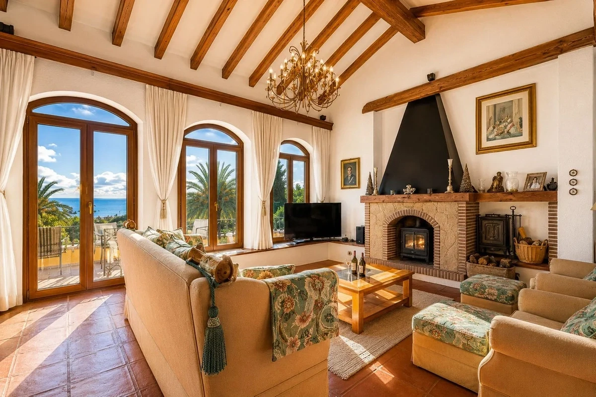 2 - sea view house for sale in estepona - costa del sol andalusia spain