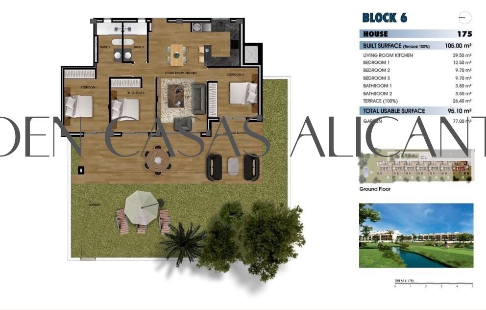 2 - vente appartement los alcazares région de murcie espagne