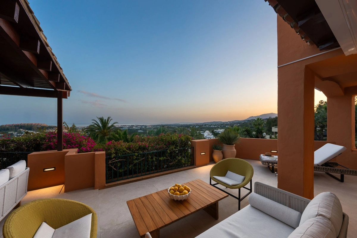 1 - venda apartamento vista de mar nueva andalucia andaluzia espanha